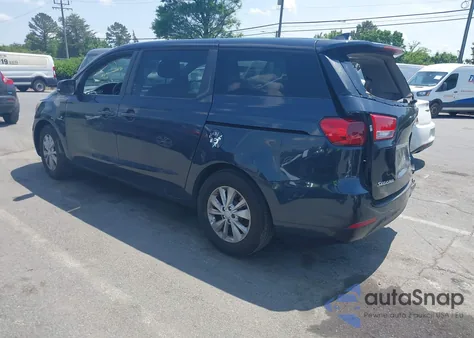 2017 Kia Sedona Lx из США, поврежденный, VIN KNDMB5C19H6226849